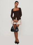 Gaskin Long Sleeve Top Brown