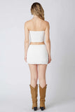 Lydia White Mini Skirt