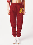 USC Sweatpants Cardinal Red White