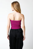 Becca Magenta Twist Knot Tube Top