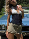 Rhode Mini Skort Tan