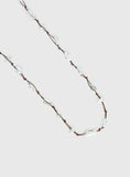 Delle Pearl Detail Wrap Belt Brown