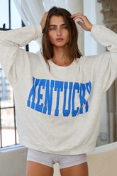 Kentucky Grey Crew Neck Sweatshirt
