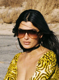 No Stylist Aviator Sunglasses Brown