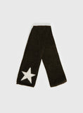 Abelia Star Graphic Scarf Brown Cream