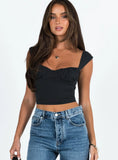 Candyce Top Black