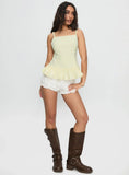 Mystery Of Love Frill Top Butter