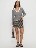 Cordilee Mini Skirt Multi Check