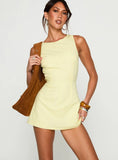 Yumiko Romper Yellow Petite