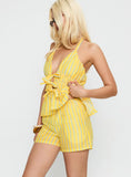 Delicacy Short Yellow
