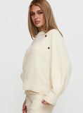 Susi Fluffy Knit Sweater Ivory