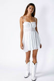 Koa White Sundress