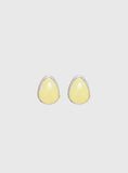 Vanita Earrings Silver Yellow