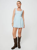 Lorinda Mini Dress Blue