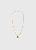 Seeley Snake Chain Pendant Necklace Gold