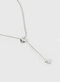Consideration Necklace Silver