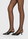 Mariselle Textured Sheer Tights Black