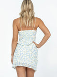 Emilee Mini Dress Blue Floral