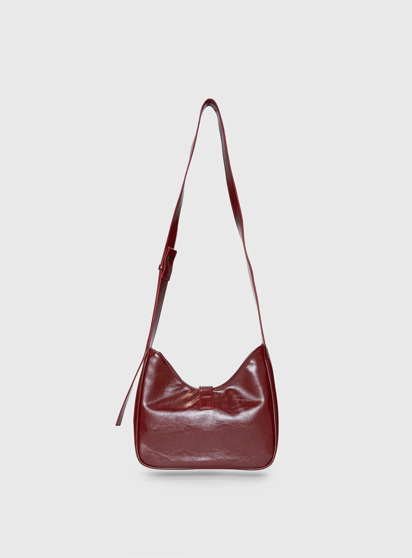 Heston Buckle Detail Bag Red