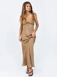 Emily Maxi Dress Brown