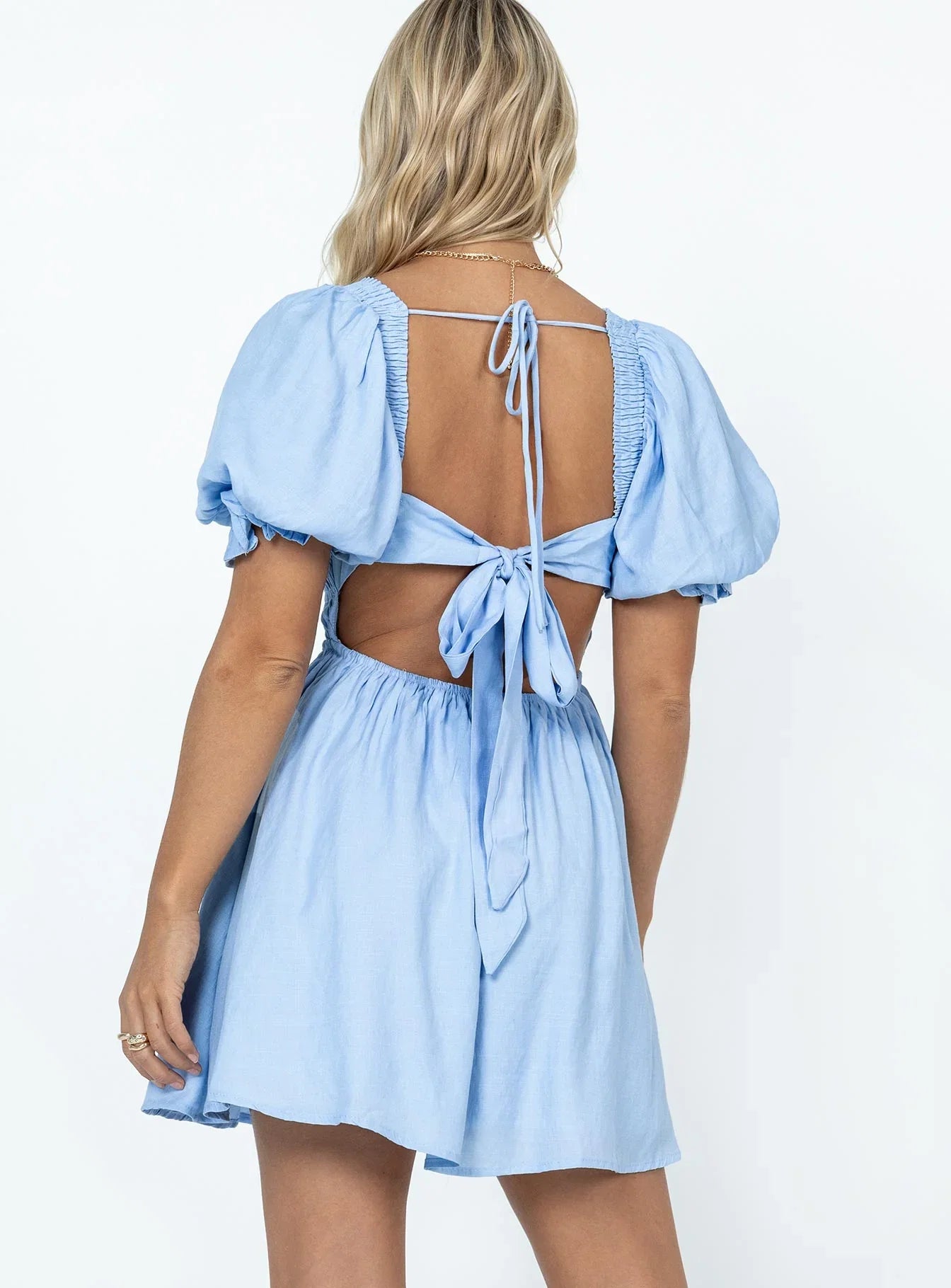 Dani Mini Dress Blue