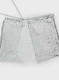 Centre Stage Metallic Sarong Silver