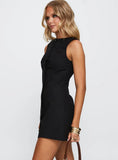 Common Sense Mini Dress Black