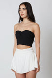 Candice Black Twist Tube Top