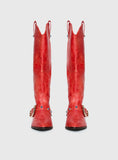 Rhode Cowboy Boots Red