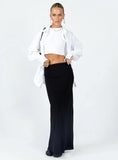 Jodie Maxi Skirt Black Petite