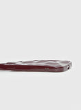 Clued In iPhone Case Burgundy