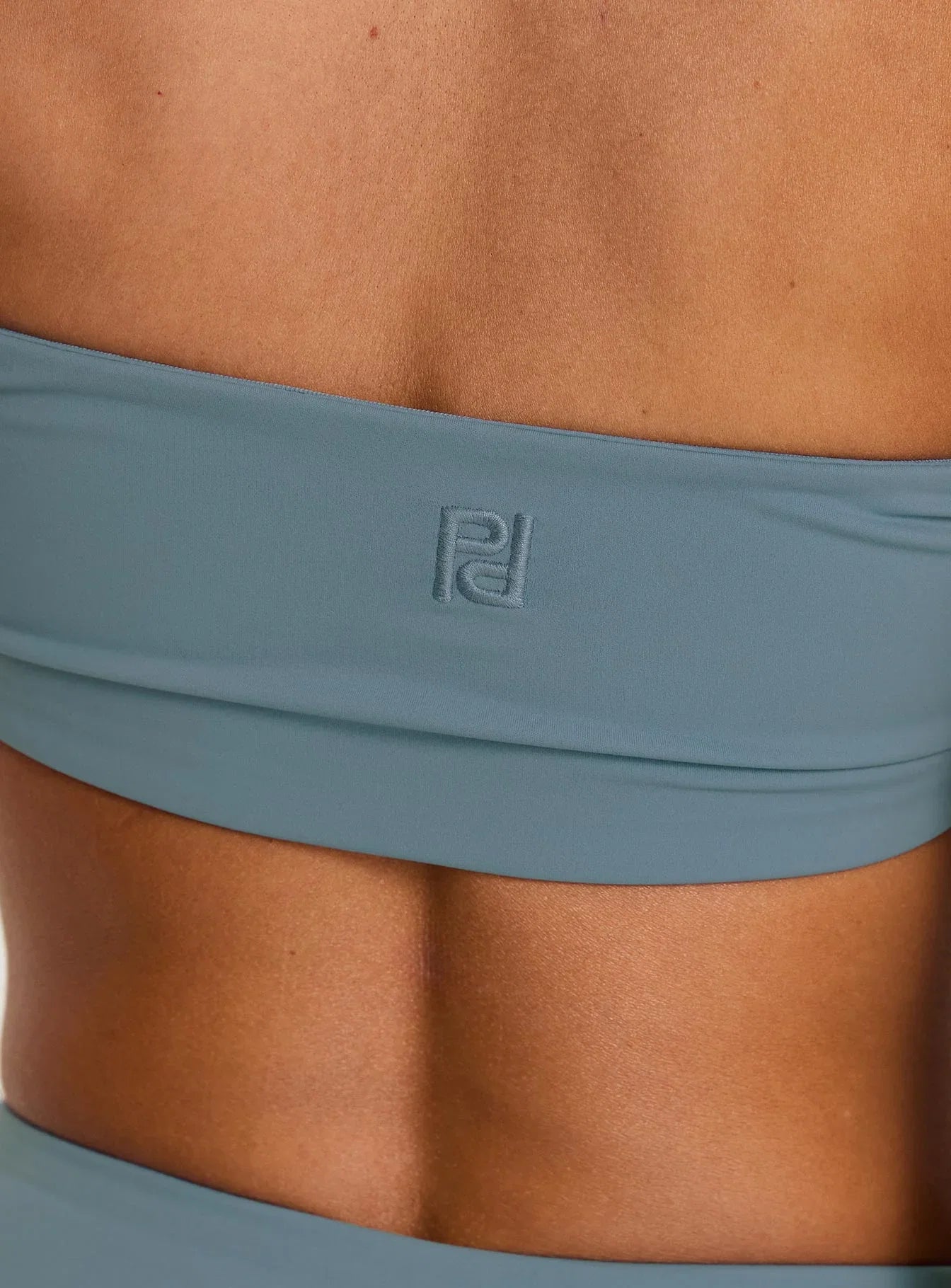 End Goal Active Bandeau Top Blue