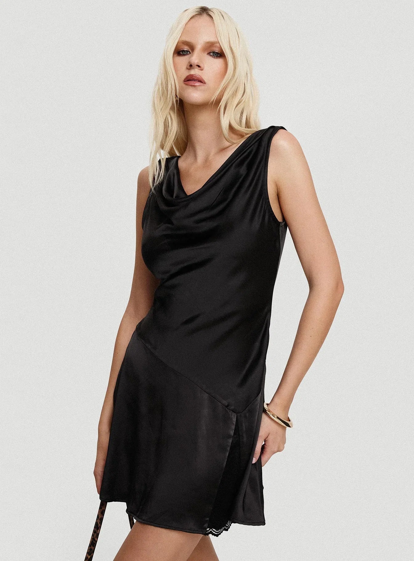 Old Money Mini Dress Black