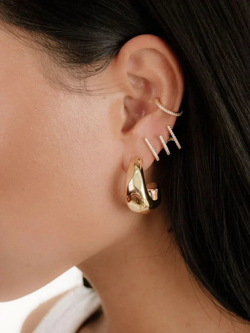 Ettika Sparkle Triple Illusion Ear Wrap