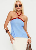 Contradiction Hardware Detail Top Blue