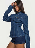 Rider Jacket Blue Denim
