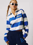 UCLA Rugby Polo Blue White