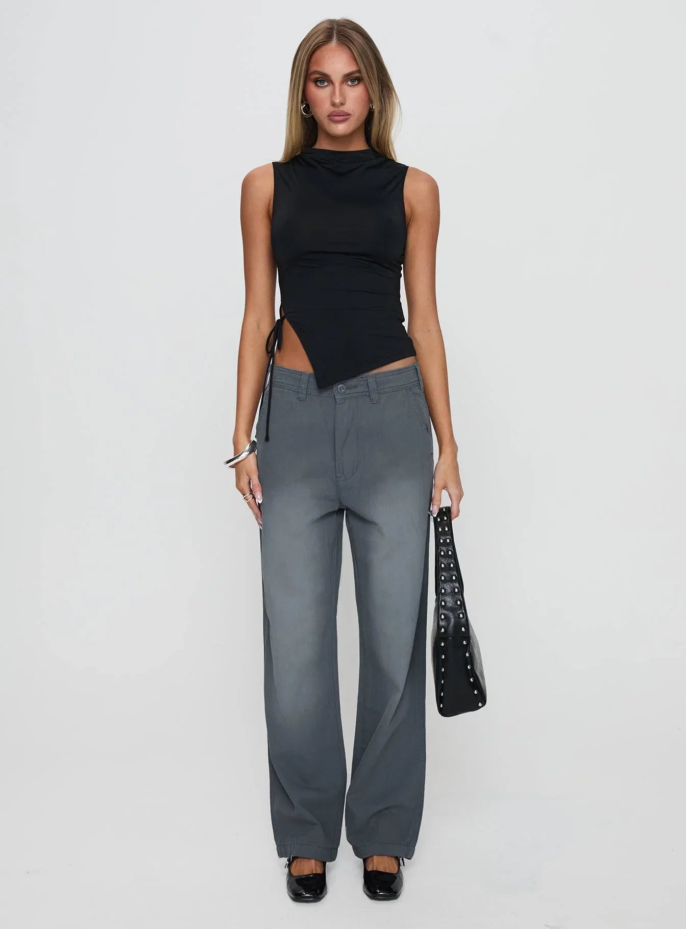 Solarah Tie Side Top Black