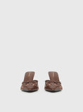 Boardroom Pointed Toe Heels Caramel Cow