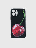 Earnestly iPhone Case Black Cherry