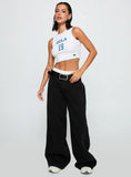 UCLA Cutoff Tank Top White