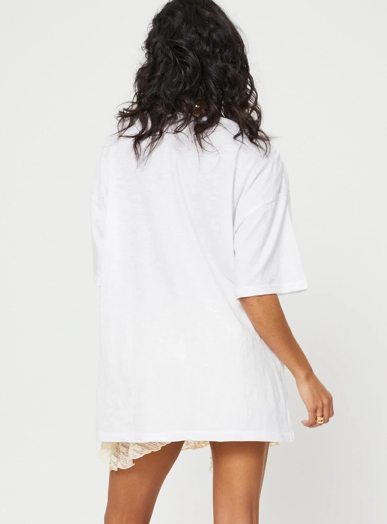 Chambre Oversized Graphic Tee White
