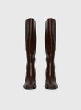 Renzo Knee High Boots Brown