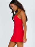 Novella Mini Dress Red