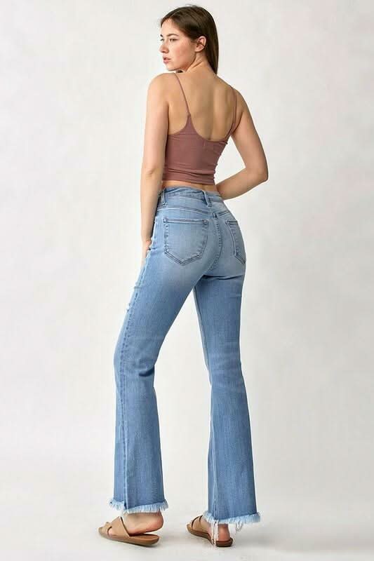 Walk Away Vintage Wash Flare Jeans