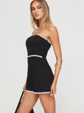 Possi Romper White Black