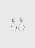 Whirl Earrings Silver