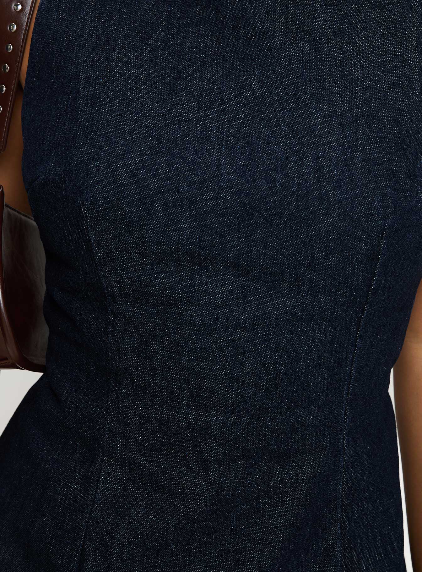 Ainsleigh Shift Denim Playsuit Dark Wash