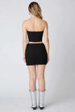 Lydia Black Mini Skirt