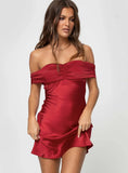 Sadee Mini Dress Red